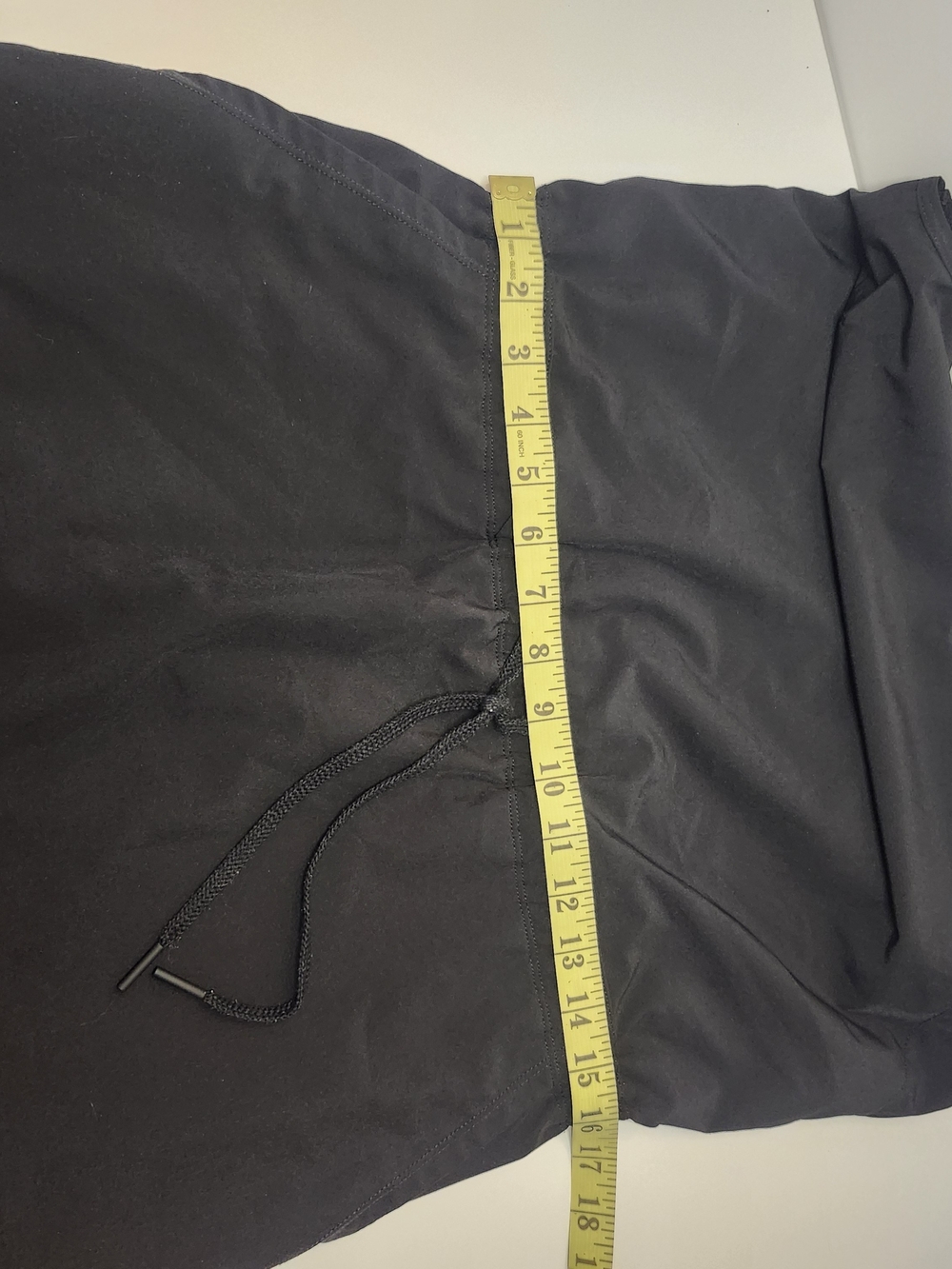 Travel Dress Sleeveless Black High-Low Drawstring Waist - Sz S - Picture 6 of 6